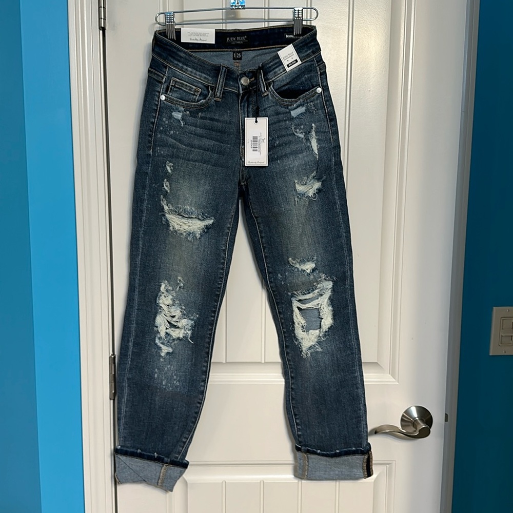 Brand new with tags Judy blue . Size 1/25. Style JB 82363MD